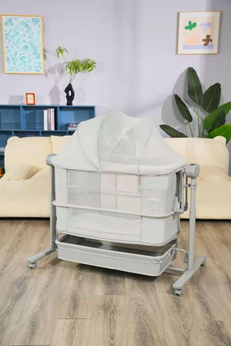 Coolbaby CB103 Grey elektrikli beşik görünümü