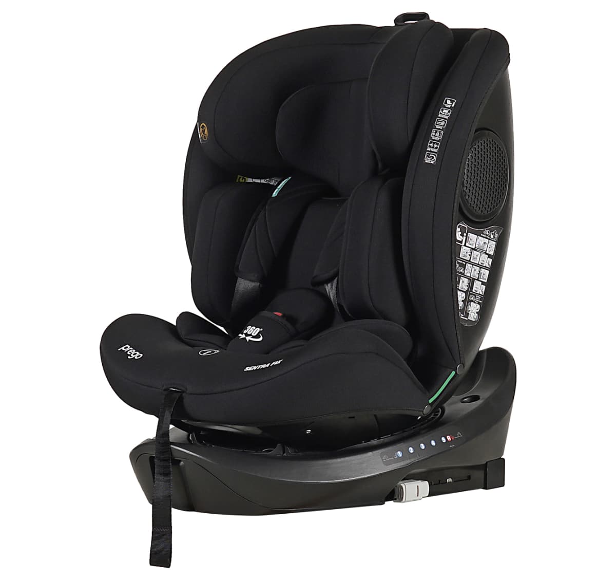 Prego CC08 Sentrafix i-Size Oto Koltuğu Siyah — görünüm 1